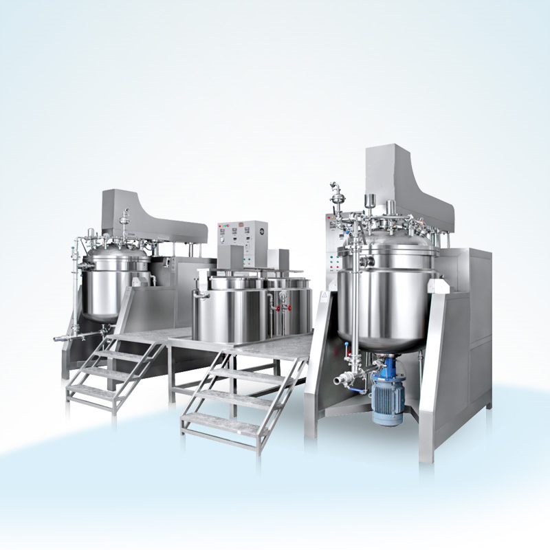 可傾式內外循環真空均質乳化機A