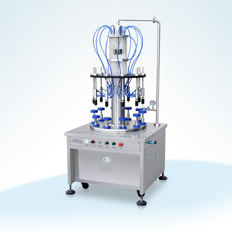 十頭香水旋轉灌裝機